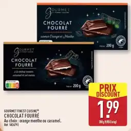 ALDI GOURMET CHOCOLAT FOURRÉ offre