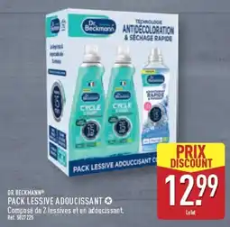ALDI Dr. Beckmann Pack lessive adoucissant offre