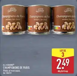 ALDI ALL SEASONS CHAMPIGNONS DE PARIS offre