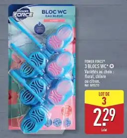 ALDI POWER FORCE BLOC WC offre