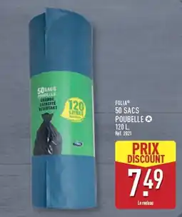 ALDI FOLIA SACS POUBELLE offre