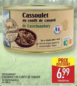 ALDI Pays Gourmand Cassoulet au confit de canard offre