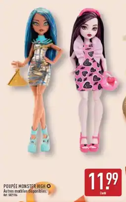 ALDI MONSTER HIGH Poupée offre