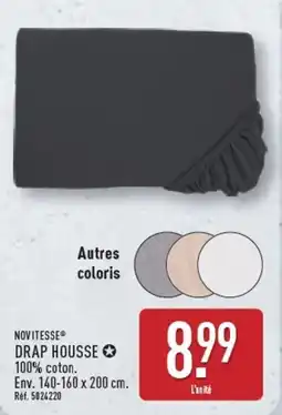 ALDI NOVITESSE DRAP HOUSSE offre
