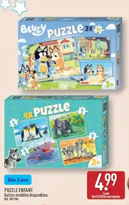 ALDI Puzzle Enfant offre