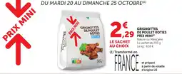 Bi1 Prix mini grignottes de poulet rôties offre