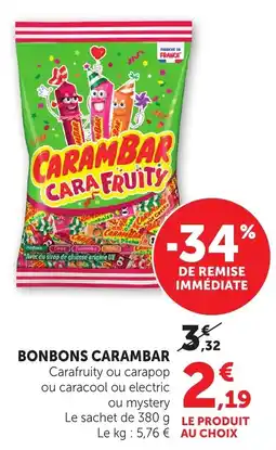 Bi1 CARAMBAR Bonbons offre