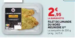 Bi1 U Filet de limande meunière offre