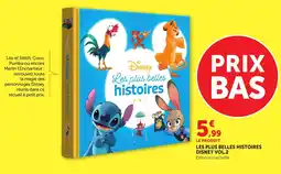 Bi1 Disney Les plus belles histoires offre