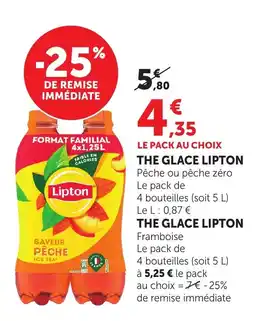 Bi1 Lipton THE GLACE LIPTON offre