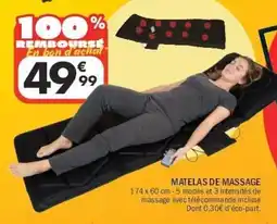La Foir'Fouille MATelas de massage offre