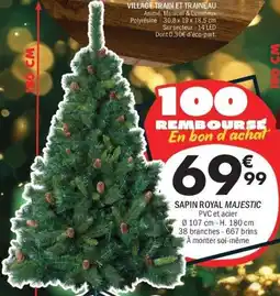La Foir'Fouille SAPIN ROYAL MAJESTIC offre