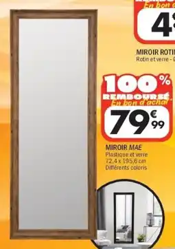 La Foir'Fouille MIROIR MAE offre