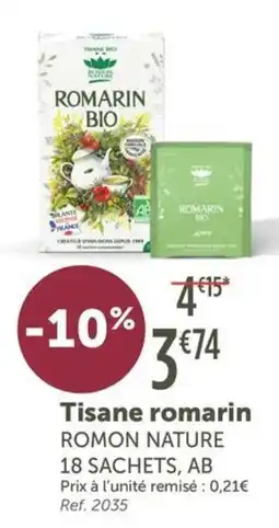 L'Eau Vive ROMON NATURE Tisane romarin offre