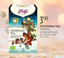 L'Eau Vive YOGITEA Christmas tea offre
