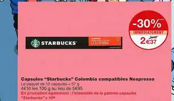 Monoprix Capsules offre
