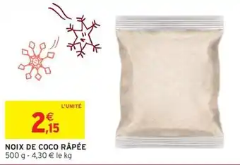 NOIX DE COCO RÂPÉE