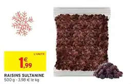 Intermarché Hyper RAISINS SULTANINE offre