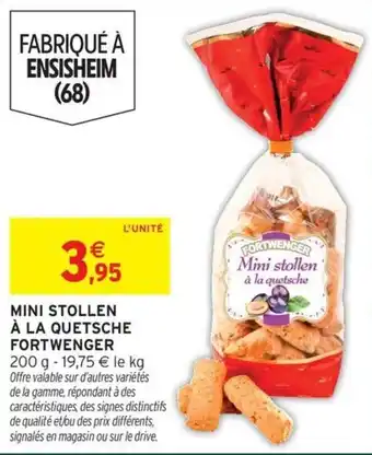 FORTWENGER Mini stollen