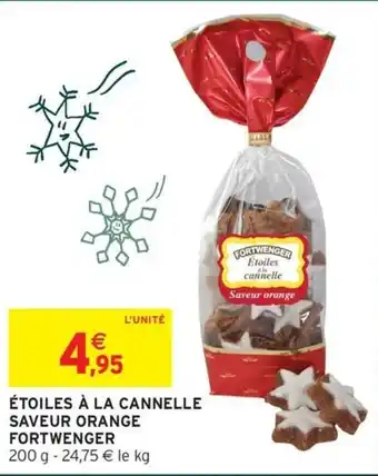 FORTWENGER ÉTOILES À LA CANNELLE