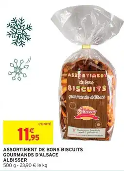 Intermarché Hyper ALBISSER ASSORTIMENT DE BONS BISCUITS offre