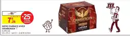 Intermarché Hyper GRIMBERGEN BIÈRE D'ABBAYE HIVER offre