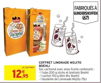 BOEHLI COFFRET LIMONADE MOJITO