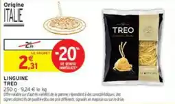 Intermarché TREO Linguine offre