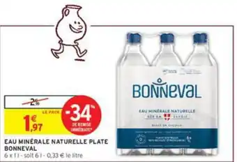 BONNEVAL EAU MINÉRALE NATURELLE PLATE