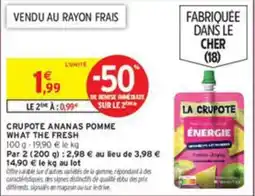 Intermarché LA CRUPOTE ÉNERGIE offre