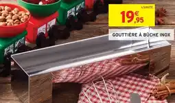 Intermarché Hyper Gouttiere a buche inox offre