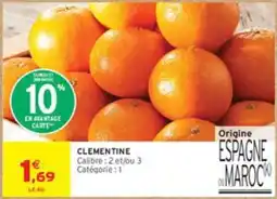 Intermarché CLEMENTINE offre