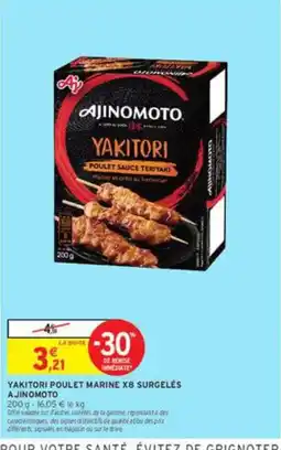 Intermarché AJINOMOTO YAKITORI offre