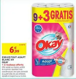 Intermarché Okay Essuie-tout Adapt offre