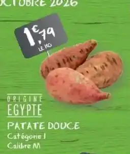G20 PATATE DOUCE offre