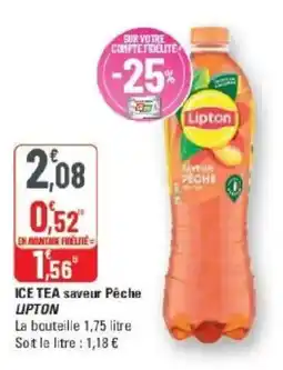 G20 Lipton ICE TEA offre