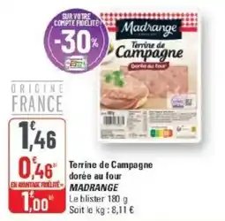 G20 Madrange Terrine de Campagne offre