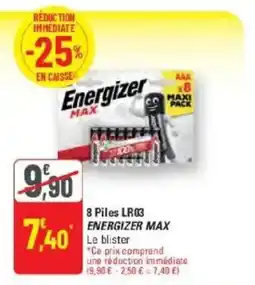 G20 Energizer MAX offre