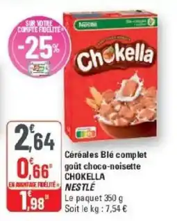 G20 Nestlé Chokella offre