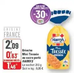 G20 Harrys Brioche Mini Tressée offre