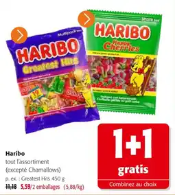 Colruyt Haribo tout l'assortiment offre