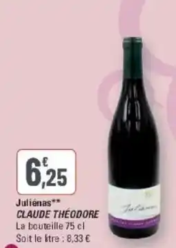 G20 CLAUDE THÉODORE Juliénas** offre