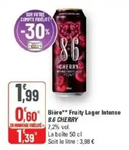 G20 8.6 CHERRY offre