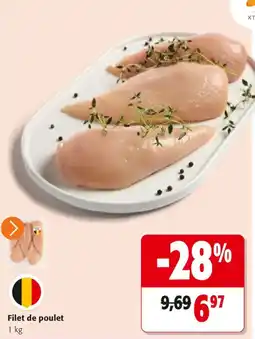 Colruyt Filet de poulet offre
