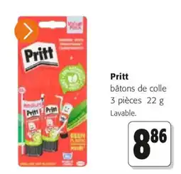 Colruyt Pritt bâtons de colle offre