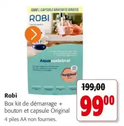 Colruyt Robi Box kit de démarrage + bouton et capsule Original offre