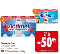 Colruyt Danone Actimel offre