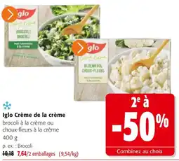 Colruyt Iglo Crème de la crème offre