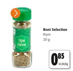 Colruyt Boni Selection thym offre