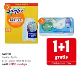 Colruyt Swiffer tous les Refills offre